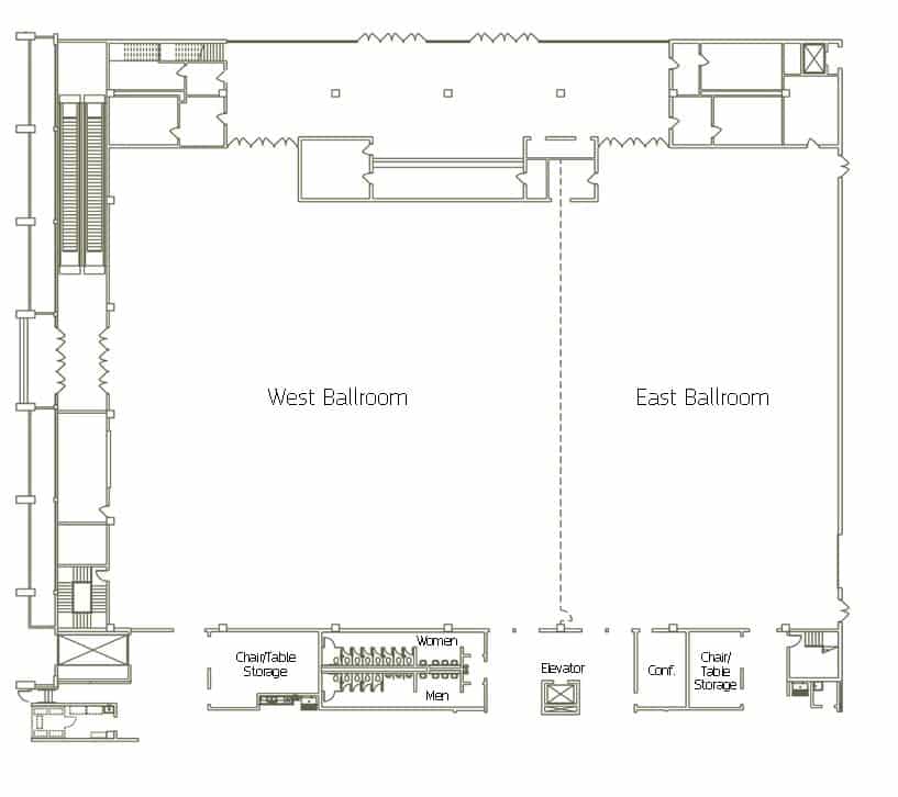 Baton Rouge Cane's Center Ballrooms Page