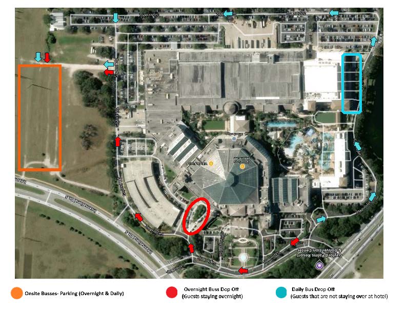 Parking Map BETA Onsite Busses